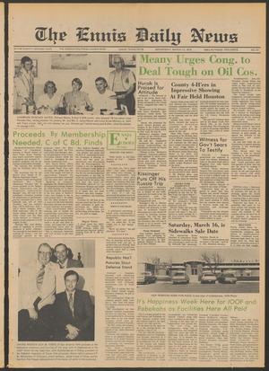 The Ennis Daily News (Ennis, Tex.), Vol. 82, No. 61, Ed. 1 Wednesday, March 13, 1974