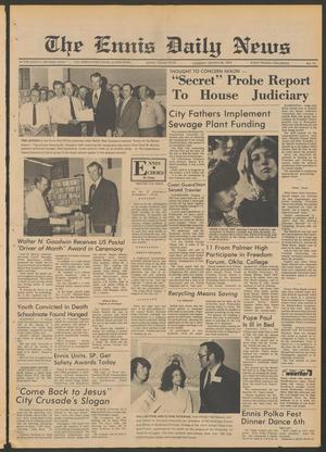 The Ennis Daily News (Ennis, Tex.), Vol. 82, No. 72, Ed. 1 Tuesday, March 26, 1974