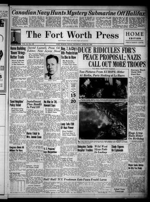 The Fort Worth Press (Fort Worth, Tex.), Vol. 18, No. 172, Ed. 1 Thursday, April 20, 1939