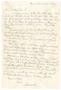 Primary view of [Letter From Robert McNutt to His Parents]