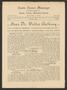Newspaper: Austin Avenue Messenger (Waco, Tex.), Vol. 1, No. 11, Ed. 1 Thursday,…
