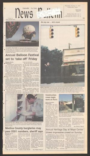 Primary view of object titled 'News Bulletin (Castroville, Tex.), Vol. 42, No. 42, Ed. 1 Thursday, October 17, 2002'.