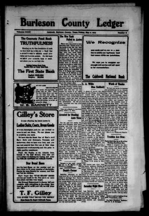 Burleson County Ledger and News-Chronicle (Caldwell, Tex.), Vol. 34, No. 9, Ed. 1 Friday, May 2, 1919