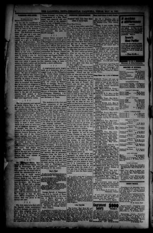 Primary view of object titled 'Caldwell News-Chronicle. (Caldwell, Tex.), Vol. 21, No. 50, Ed. 1 Friday, May 10, 1901'.