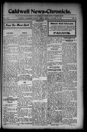 Caldwell News-Chronicle. (Caldwell, Tex.), Vol. 22, No. 36, Ed. 1 Friday, January 31, 1902