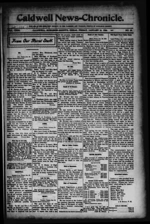 Caldwell News-Chronicle. (Caldwell, Tex.), Vol. 23, No. 35, Ed. 1 Friday, January 23, 1903