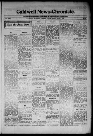 Caldwell News-Chronicle. (Caldwell, Tex.), Vol. 25, No. 2, Ed. 1 Friday, June 3, 1904