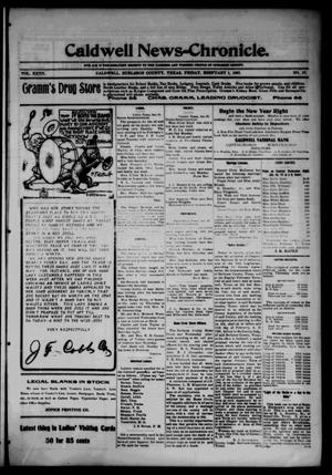 Caldwell News-Chronicle. (Caldwell, Tex.), Vol. 27, No. 37, Ed. 1 Friday, February 1, 1907