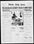 Thumbnail image of item number 1 in: 'Wichita Daily Times (Wichita Falls, Tex.), Vol. 7, No. 292, Ed. 1 Monday, April 20, 1914'.