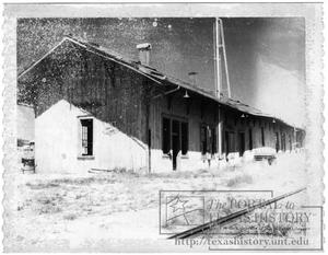 Primary view of object titled '[Henrietta Railroad Depot]'.