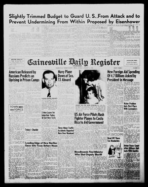 Primary view of object titled 'Gainesville Daily Register and Messenger (Gainesville, Tex.), Vol. 65, No. 121, Ed. 1 Monday, January 17, 1955'.
