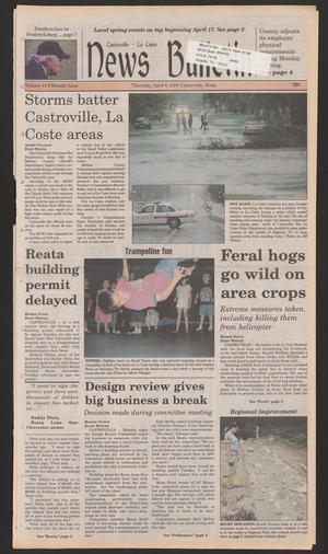 Primary view of object titled 'News Bulletin (Castroville, Tex.), Vol. 44, No. 15, Ed. 1 Thursday, April 8, 2004'.