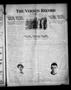 Newspaper: The Vernon Record (Vernon, Tex.), Vol. 13, No. 50, Ed. 1 Tuesday, Jul…