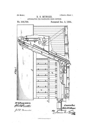 Apparatus for Handling Seed Cotton.