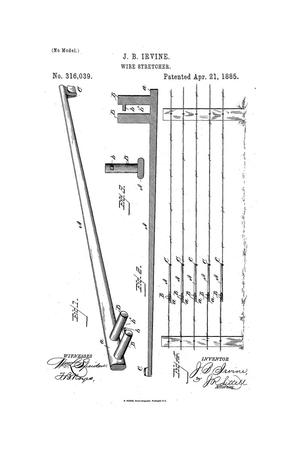 Primary view of object titled 'Wire Stretcher.'.