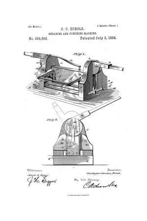 Primary view of object titled 'Shearing and Punching Machine.'.