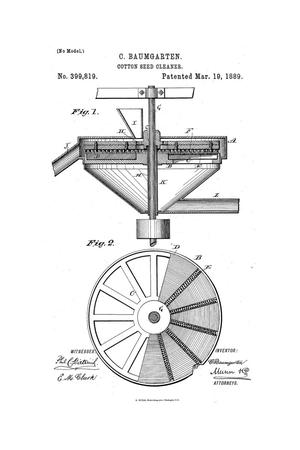 Primary view of object titled 'Cotton Seed Cleaner.'.