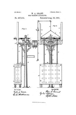 Primary view of object titled 'Soap-Making Apparatus.'.