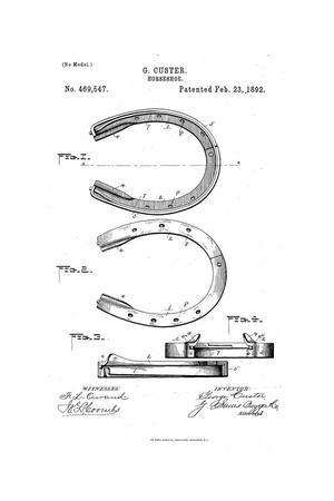 Primary view of object titled 'Horseshoe.'.