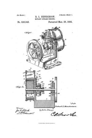 Rotary Steam-Engine.