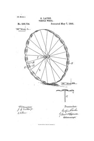 Primary view of object titled 'Vehicle Wheel.'.