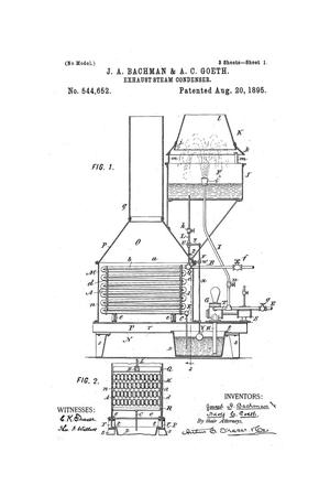 Primary view of object titled 'Exhaust-Steam Condenser.'.