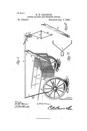 Cotton Loading and Weighing Device.