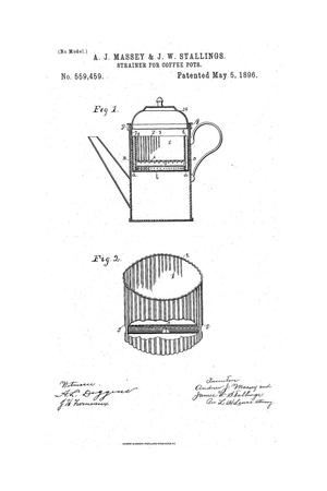 Strainer for Coffee-Pots.