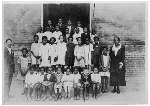 Primary view of object titled 'Blackshear School Students'.