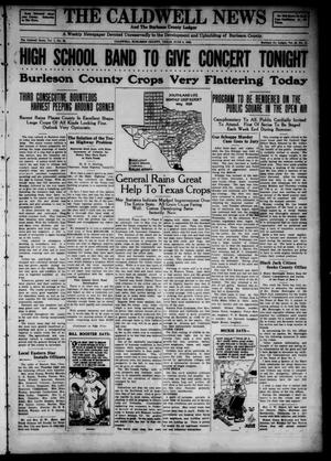 The Caldwell News and The Burleson County Ledger (Caldwell, Tex.), Vol. 49, No. 11, Ed. 1 Friday, June 8, 1928