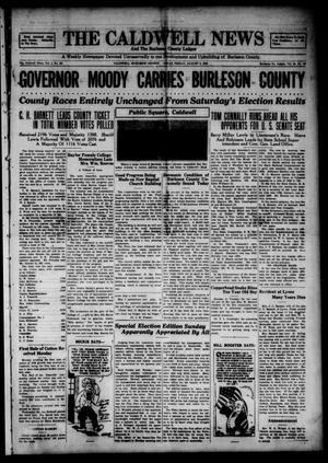The Caldwell News and The Burleson County Ledger (Caldwell, Tex.), Vol. 49, No. 20, Ed. 1 Friday, August 3, 1928