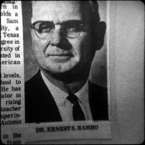 Primary view of object titled '[Dr. Ernest S. Rambo, Community Leader]'.