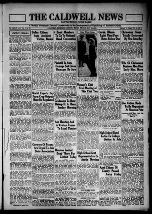 Primary view of object titled 'The Caldwell News and The Burleson County Ledger (Caldwell, Tex.), Vol. 46, No. 7, Ed. 1 Friday, May 15, 1931'.