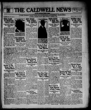 The Caldwell News and The Burleson County Ledger (Caldwell, Tex.), Vol. 48, No. 27, Ed. 1 Thursday, October 12, 1933