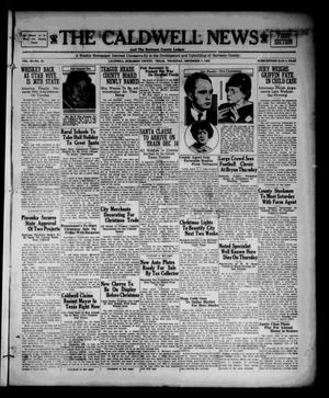 The Caldwell News and The Burleson County Ledger (Caldwell, Tex.), Vol. 48, No. 35, Ed. 1 Thursday, December 7, 1933
