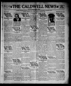 The Caldwell News and The Burleson County Ledger (Caldwell, Tex.), Vol. 48, No. 42, Ed. 1 Thursday, January 25, 1934