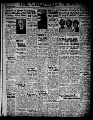 Primary view of The Caldwell News and The Burleson County Ledger (Caldwell, Tex.), Vol. 49, No. 15, Ed. 1 Thursday, June 28, 1934