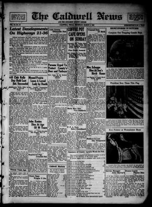 Primary view of object titled 'The Caldwell News and The Burleson County Ledger (Caldwell, Tex.), Vol. 50, No. 49, Ed. 1 Thursday, March 5, 1936'.