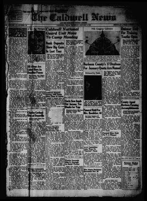 The Caldwell News and The Burleson County Ledger (Caldwell, Tex.), Vol. 55, No. 38, Ed. 1 Thursday, January 9, 1941