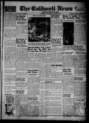 The Caldwell News and The Burleson County Ledger (Caldwell, Tex.), Vol. 56, No. 17, Ed. 1 Friday, October 31, 1941