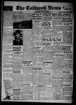 The Caldwell News and The Burleson County Ledger (Caldwell, Tex.), Vol. 56, No. 18, Ed. 1 Friday, November 7, 1941