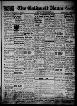 The Caldwell News and The Burleson County Ledger (Caldwell, Tex.), Vol. 56, No. 19, Ed. 1 Friday, November 14, 1941