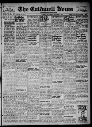 The Caldwell News and The Burleson County Ledger (Caldwell, Tex.), Vol. 60, No. 20, Ed. 1 Friday, November 29, 1946