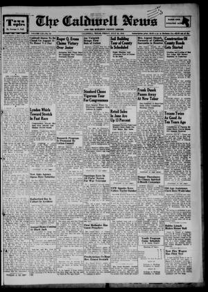 Primary view of object titled 'The Caldwell News and The Burleson County Ledger (Caldwell, Tex.), Vol. 61, No. 52, Ed. 1 Friday, July 23, 1948'.
