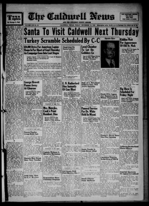 The Caldwell News and The Burleson County Ledger (Caldwell, Tex.), Vol. 62, No. 20, Ed. 1 Friday, December 10, 1948