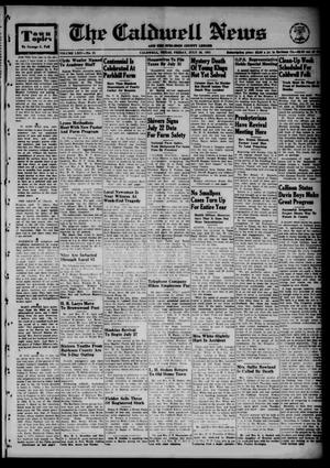 The Caldwell News and The Burleson County Ledger (Caldwell, Tex.), Vol. 64, No. 51, Ed. 1 Friday, July 20, 1951