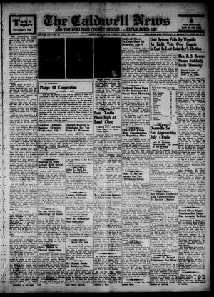 The Caldwell News and The Burleson County Ledger (Caldwell, Tex.), Vol. 65, No. 46, Ed. 1 Friday, June 26, 1953