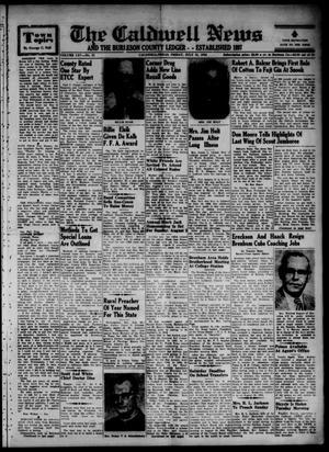 The Caldwell News and The Burleson County Ledger (Caldwell, Tex.), Vol. 65, No. 51, Ed. 1 Friday, July 31, 1953