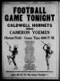 Thumbnail image of item number 2 in: 'The Caldwell News and The Burleson County Ledger (Caldwell, Tex.), Vol. 68, No. 7, Ed. 1 Friday, September 23, 1955'.