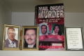 Photograph: [Image of a case displaying the book "Mail Order Murder", a case solv…